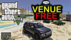 hyundai venue 2024 model mod download for gta 5