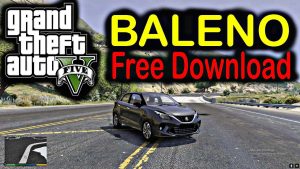 Suzuki Baleno mod free download for GTA V