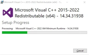 Microsoft Visual C++ Redistributable latest